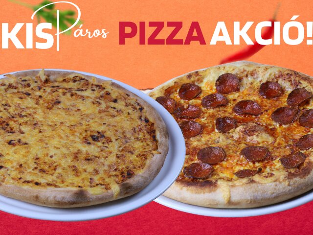 25 cm Pizza Salami+25 cm Pizza Pikant